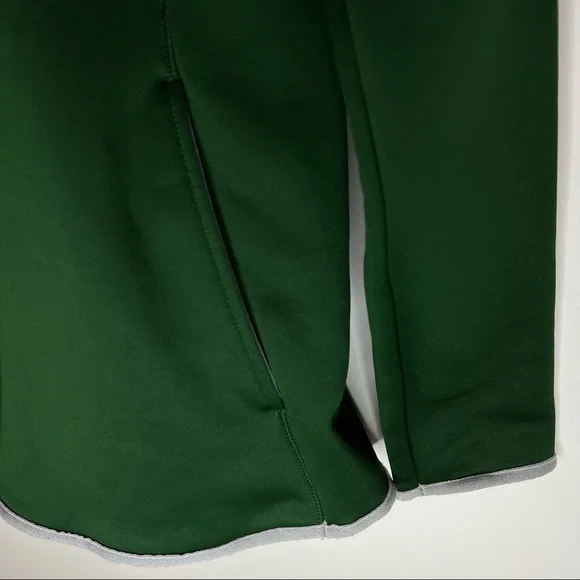 Under Armour Coldgear Green Fleece Lined Hoodie Sweater Men's Sz Medium Preowned - Picture 5 of 8